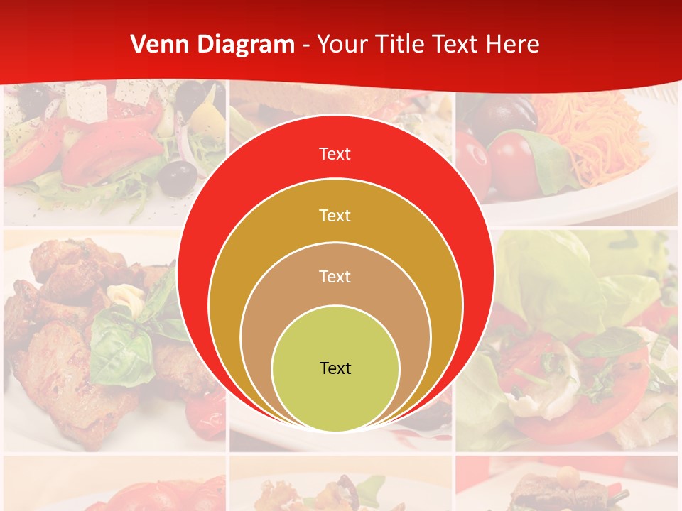 Woman Calm Standing PowerPoint Template