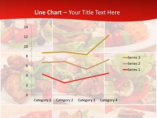 Woman Calm Standing PowerPoint Template