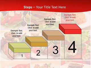 Woman Calm Standing PowerPoint Template