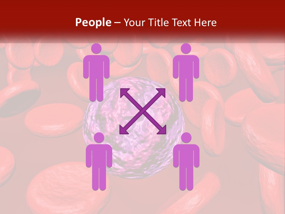 Standing Beach Older PowerPoint Template