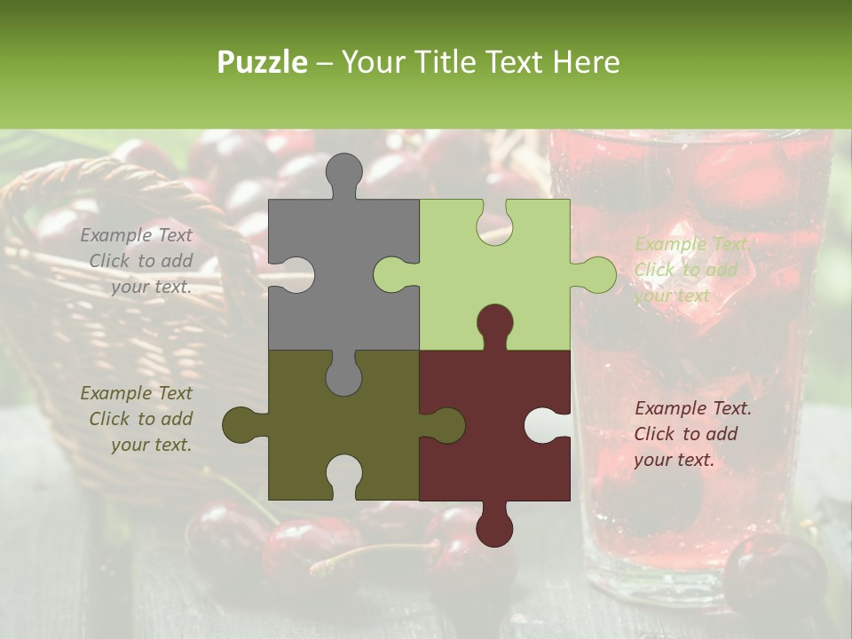 Water Wellness Retired PowerPoint Template