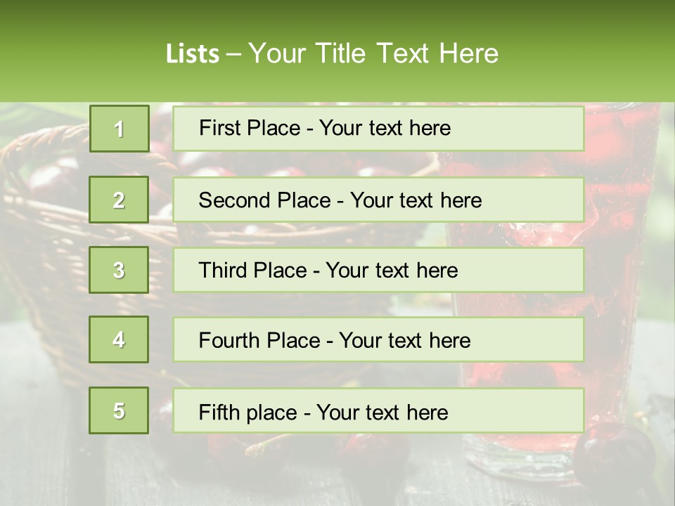 Water Wellness Retired PowerPoint Template