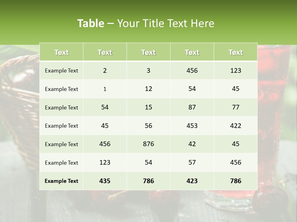 Water Wellness Retired PowerPoint Template