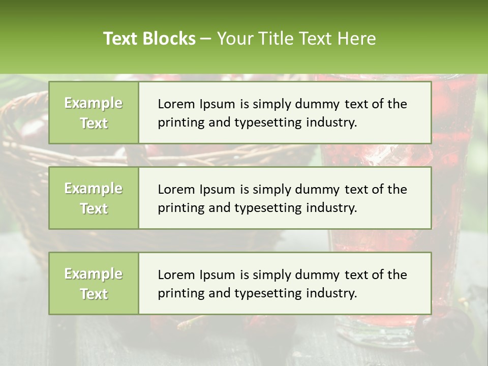 Water Wellness Retired PowerPoint Template