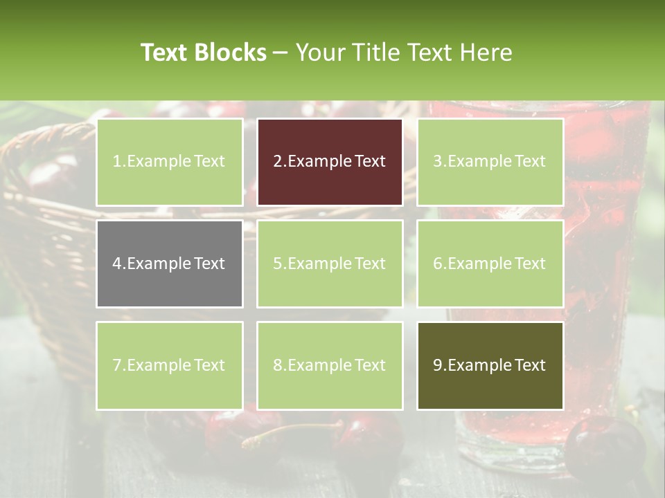 Water Wellness Retired PowerPoint Template