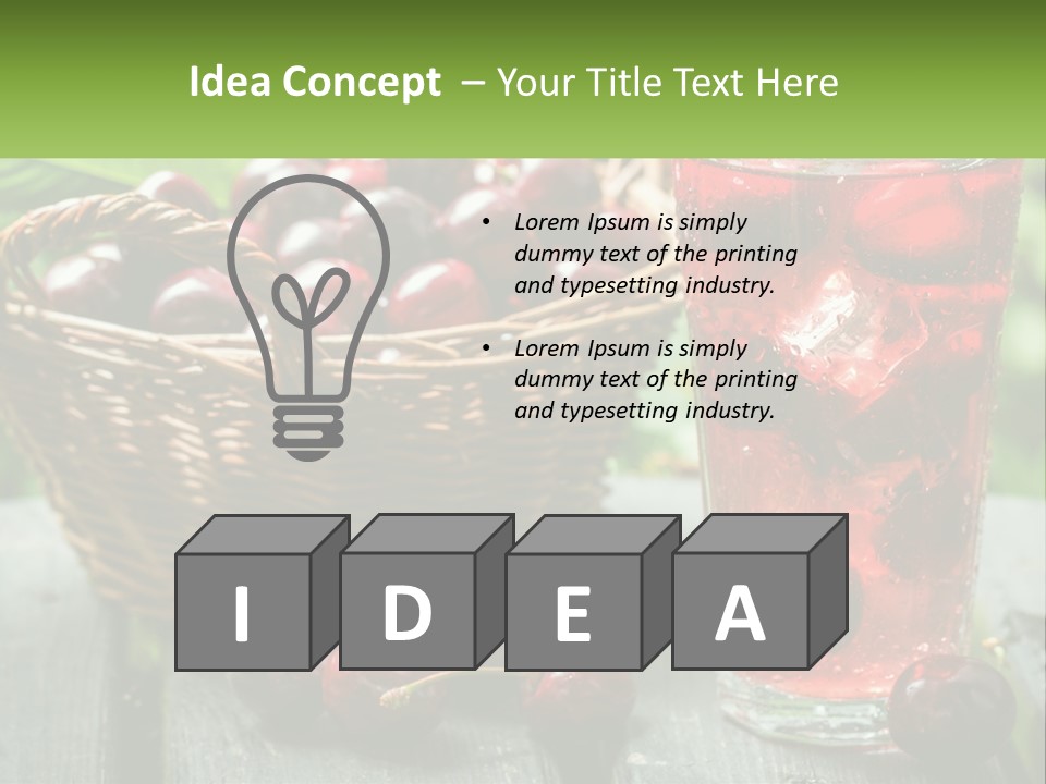 Water Wellness Retired PowerPoint Template