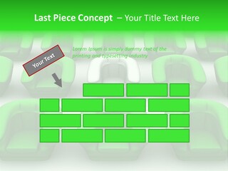 Sand Standing Daughter PowerPoint Template