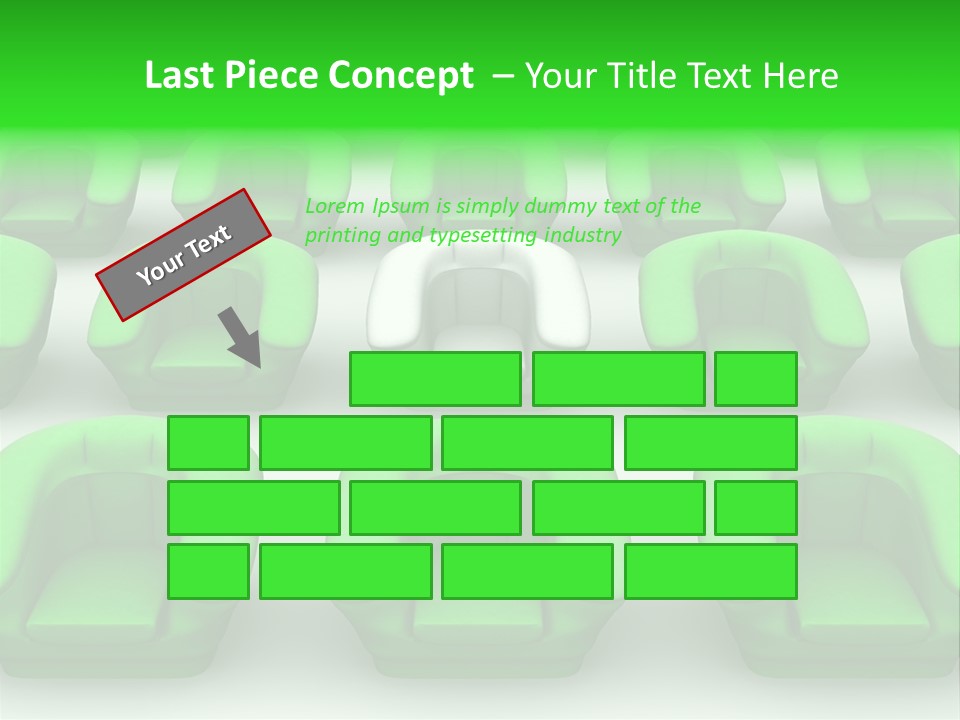 Sand Standing Daughter PowerPoint Template