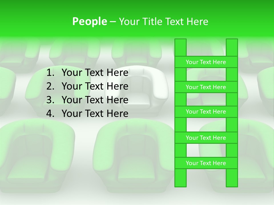 Sand Standing Daughter PowerPoint Template