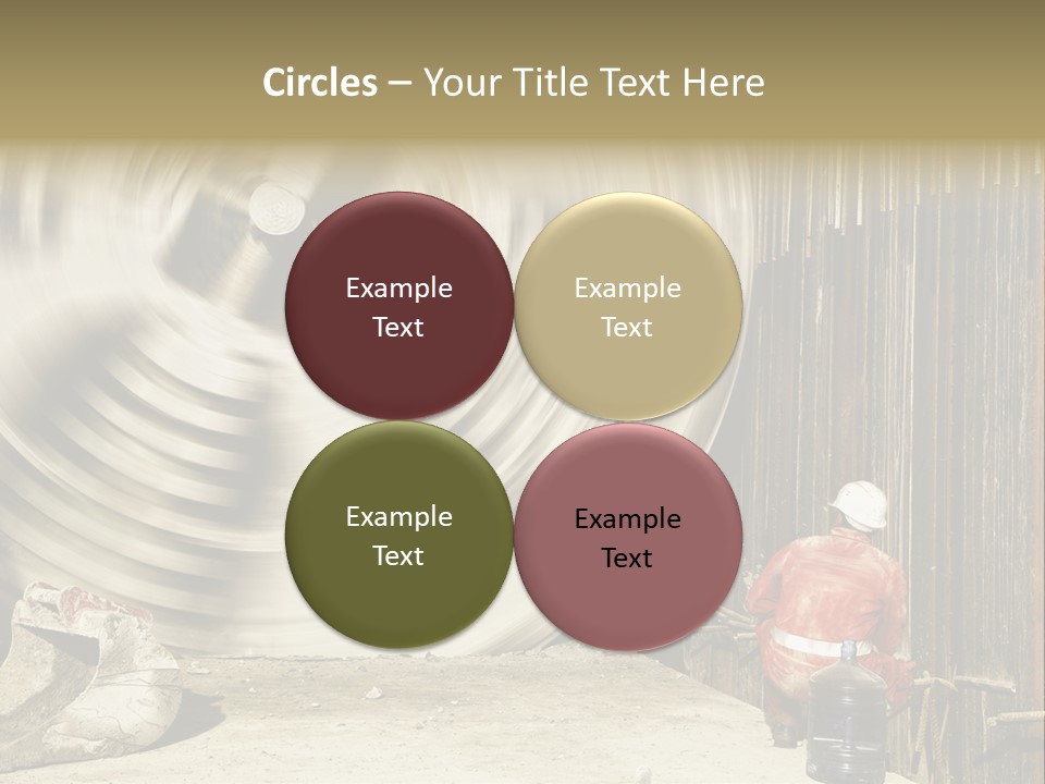 Portrait Wellness Calm PowerPoint Template