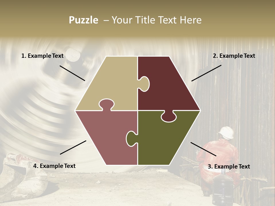 Portrait Wellness Calm PowerPoint Template