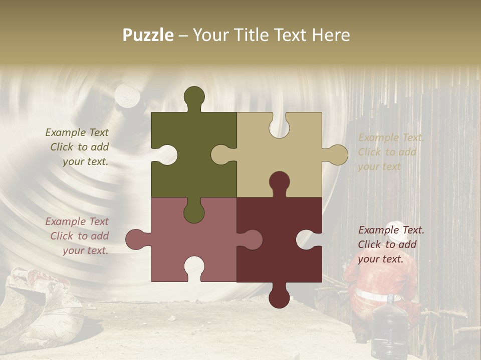 Portrait Wellness Calm PowerPoint Template