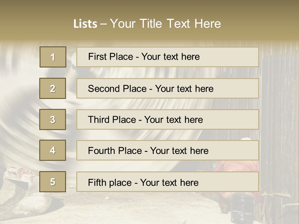 Portrait Wellness Calm PowerPoint Template