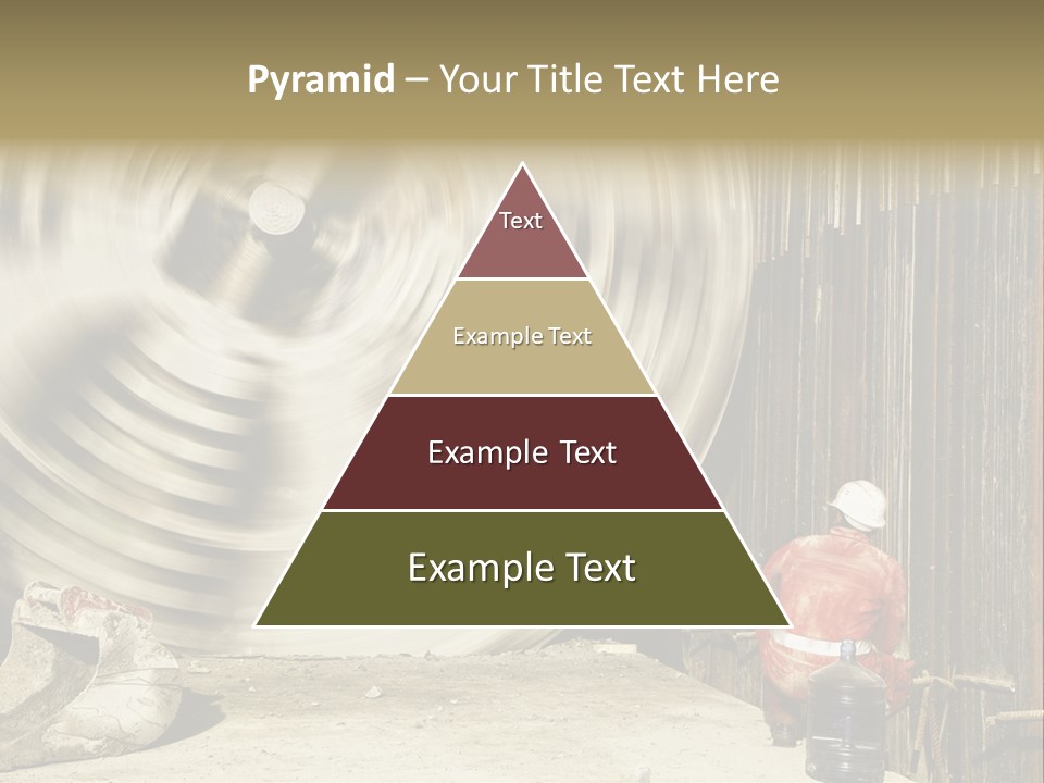 Portrait Wellness Calm PowerPoint Template