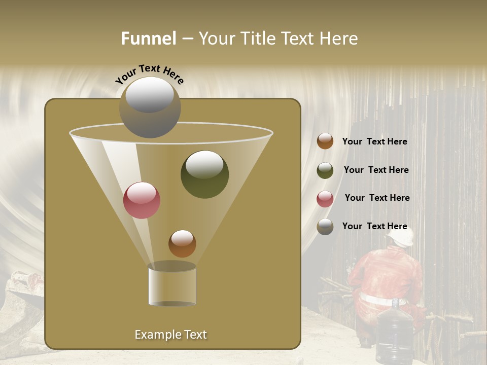 Portrait Wellness Calm PowerPoint Template