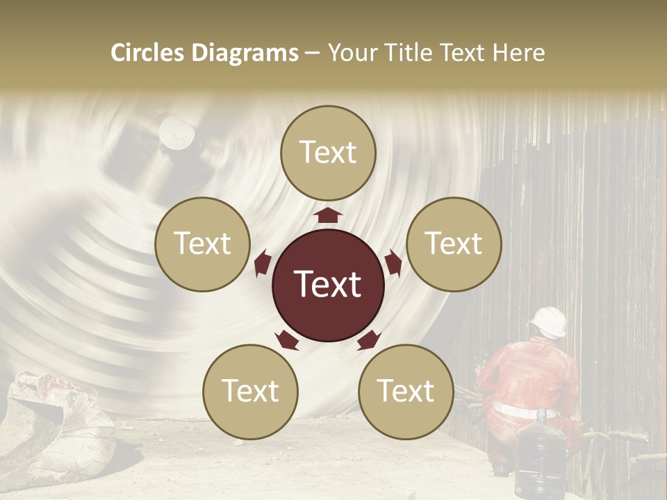 Portrait Wellness Calm PowerPoint Template