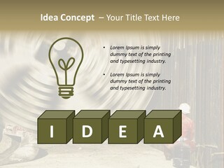 Portrait Wellness Calm PowerPoint Template