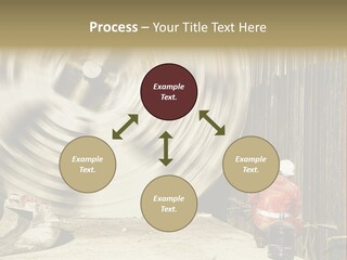 Portrait Wellness Calm PowerPoint Template