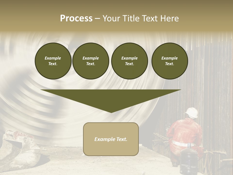 Portrait Wellness Calm PowerPoint Template