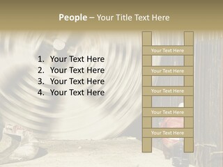 Portrait Wellness Calm PowerPoint Template