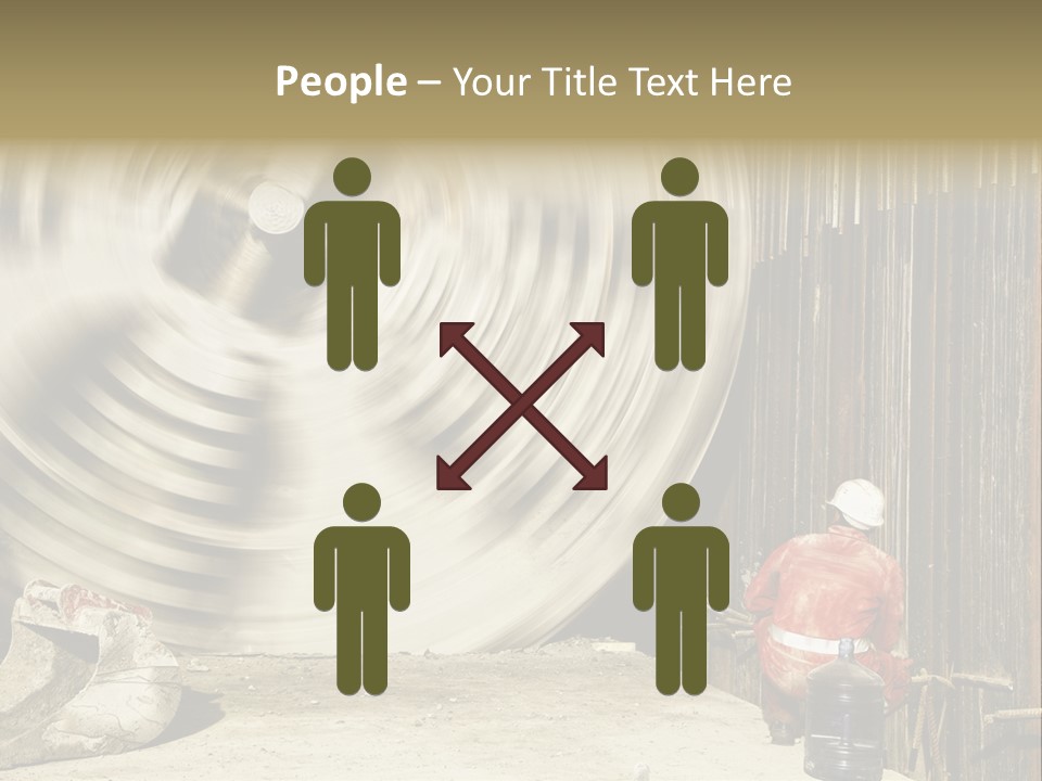 Portrait Wellness Calm PowerPoint Template