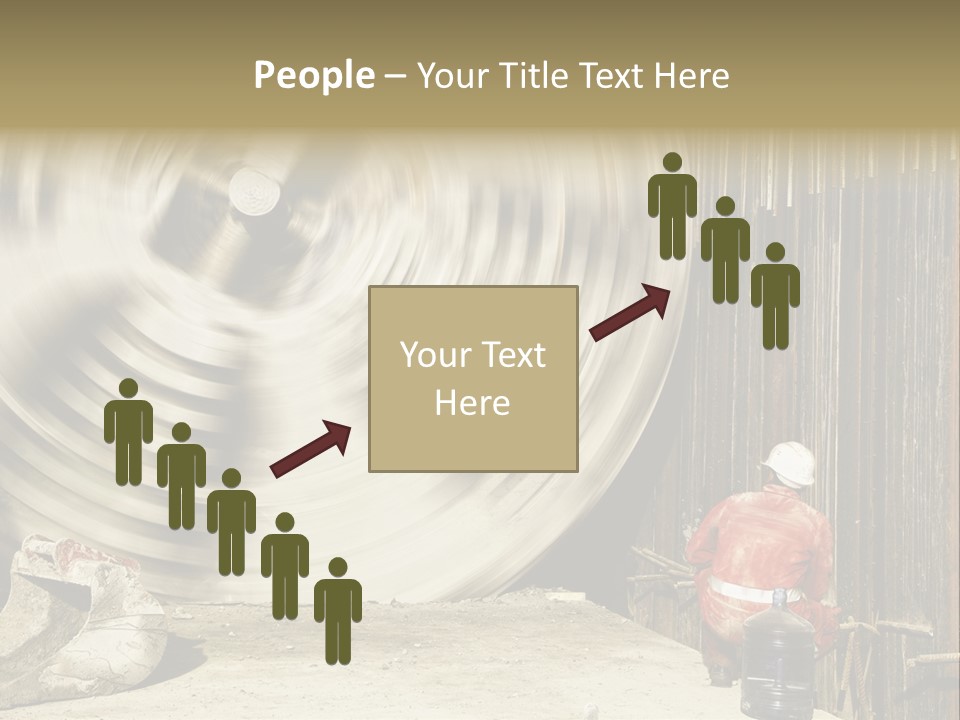 Portrait Wellness Calm PowerPoint Template