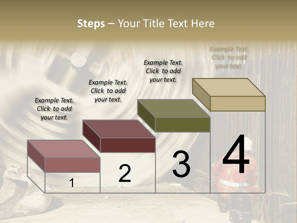 Portrait Wellness Calm PowerPoint Template