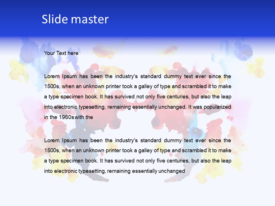 Standing Retired Coast PowerPoint Template