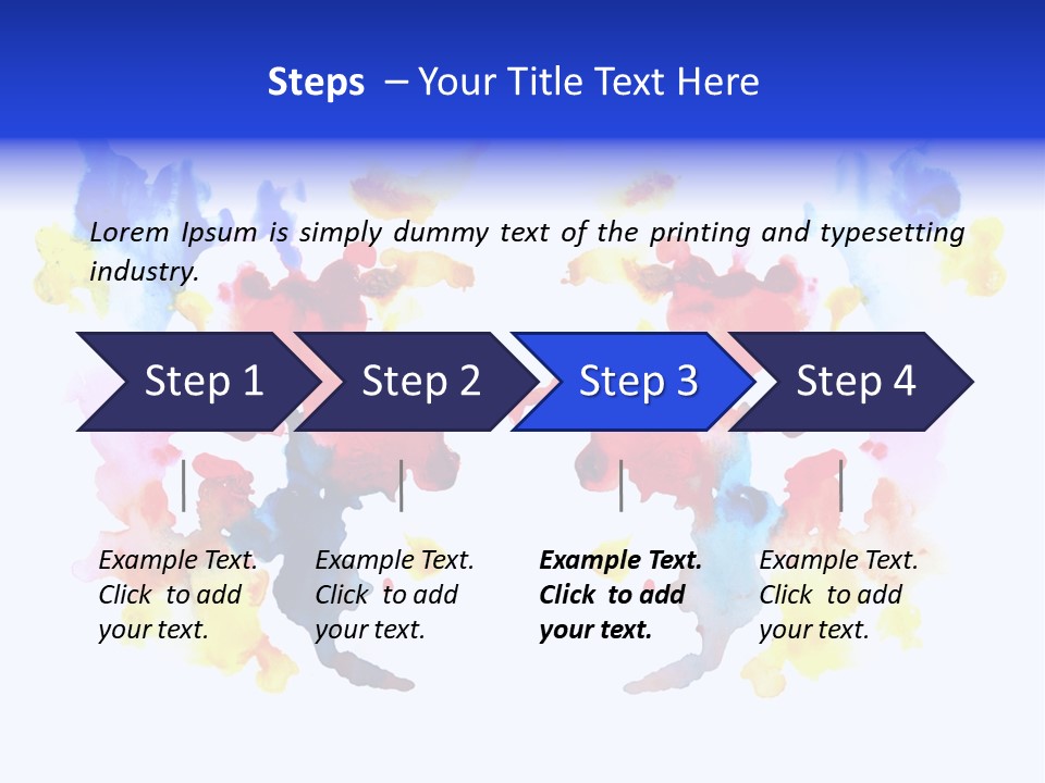 Standing Retired Coast PowerPoint Template