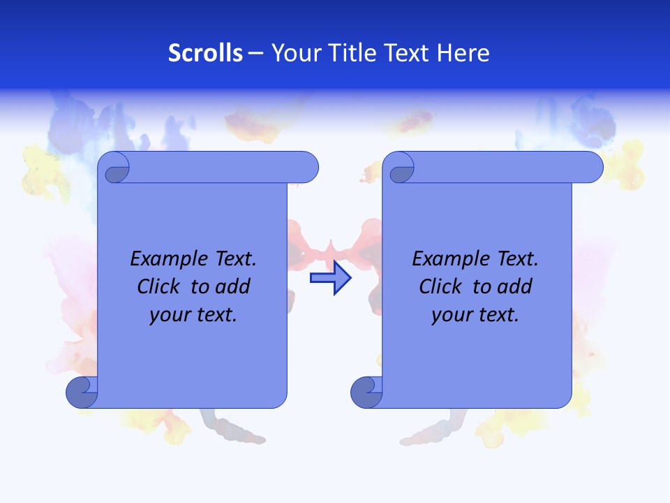Standing Retired Coast PowerPoint Template