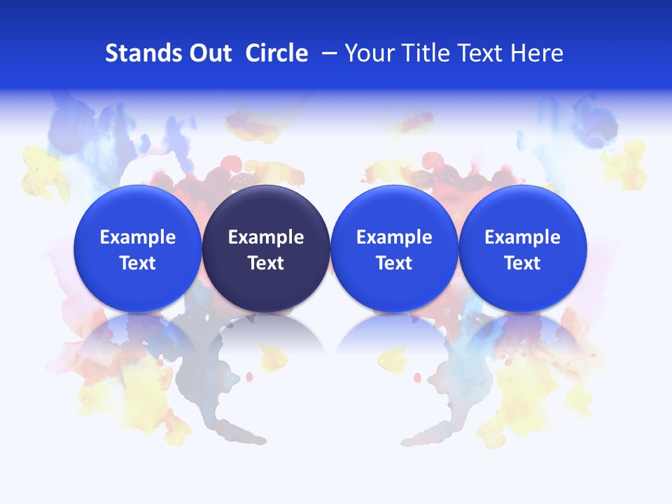 Standing Retired Coast PowerPoint Template