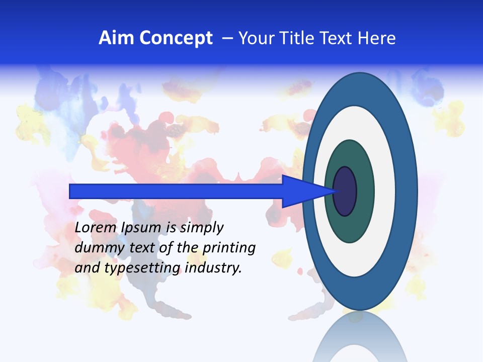 Standing Retired Coast PowerPoint Template