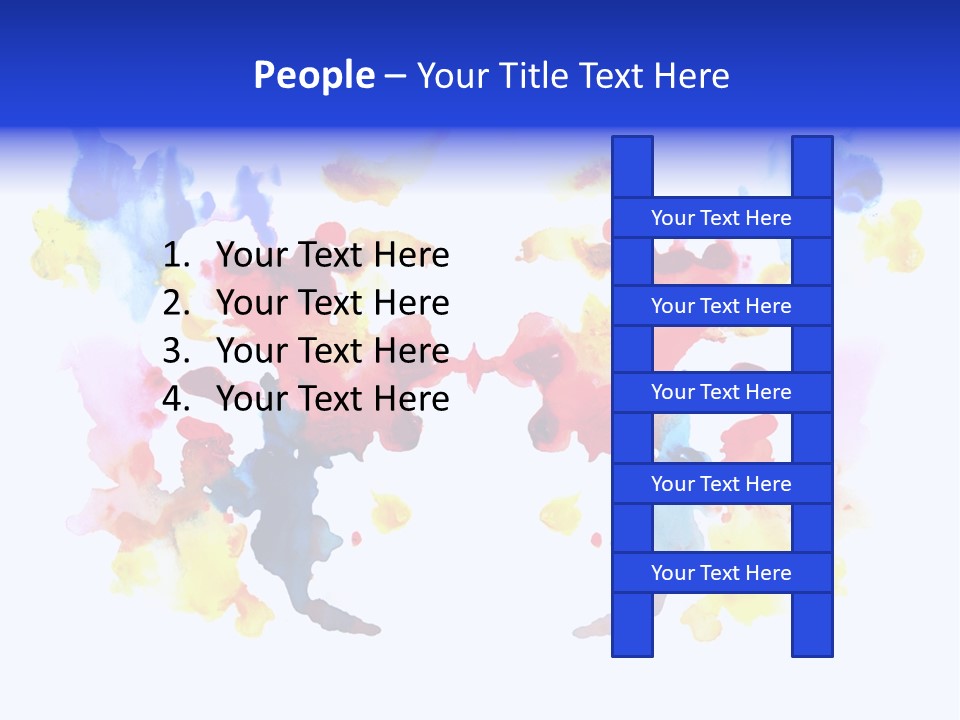 Standing Retired Coast PowerPoint Template