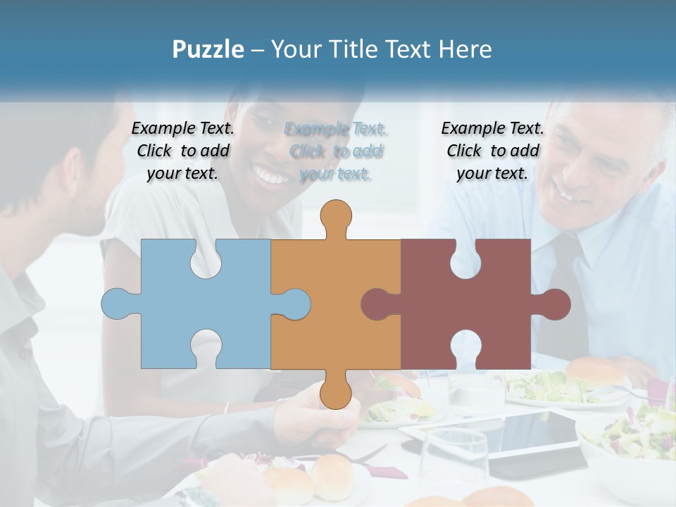 Family Sea Sunrise PowerPoint Template