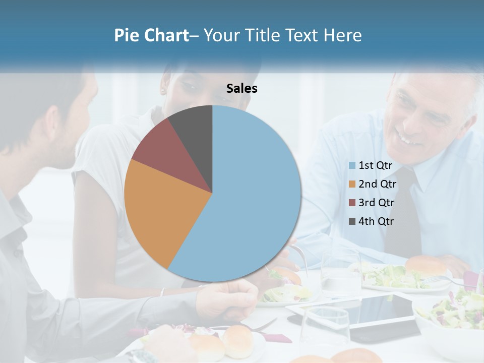 Family Sea Sunrise PowerPoint Template