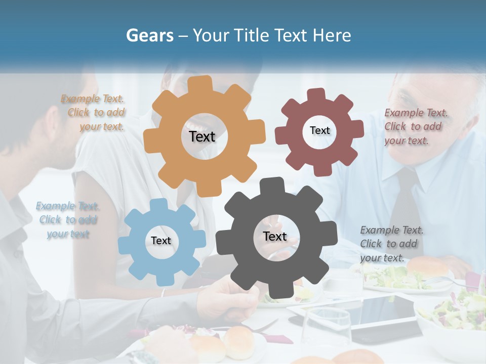 Family Sea Sunrise PowerPoint Template