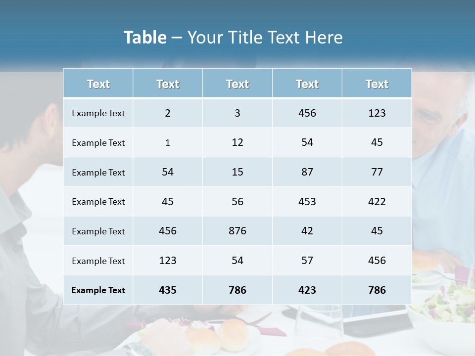 Family Sea Sunrise PowerPoint Template