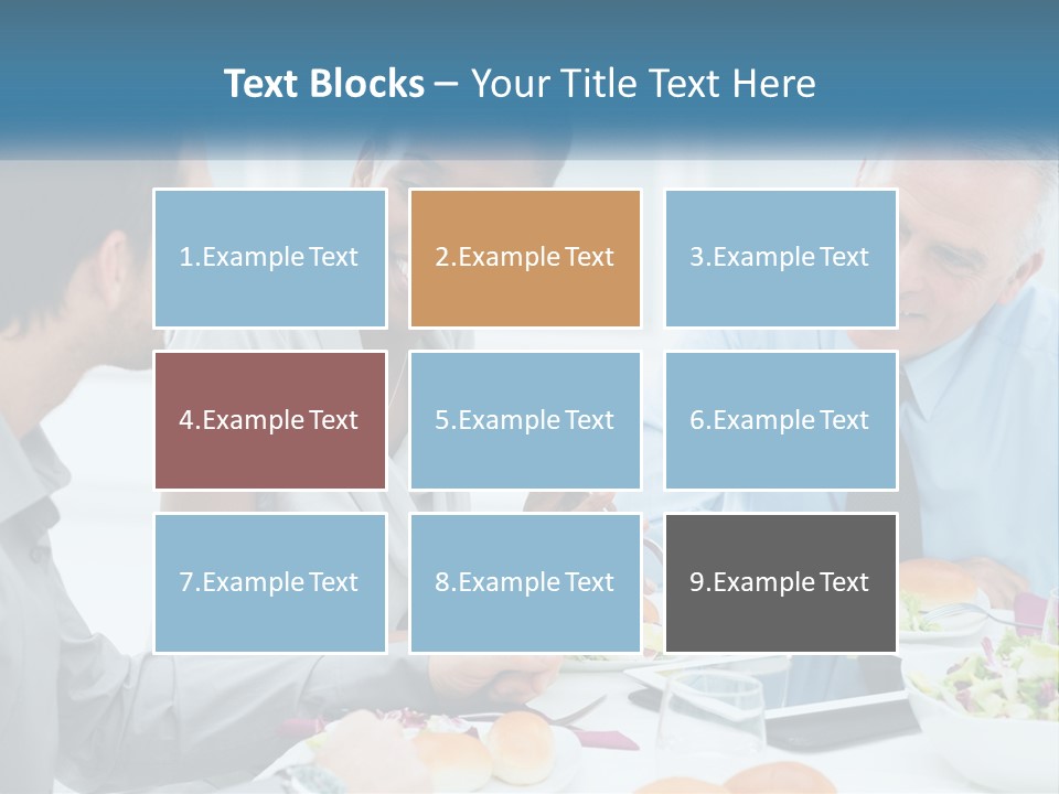 Family Sea Sunrise PowerPoint Template