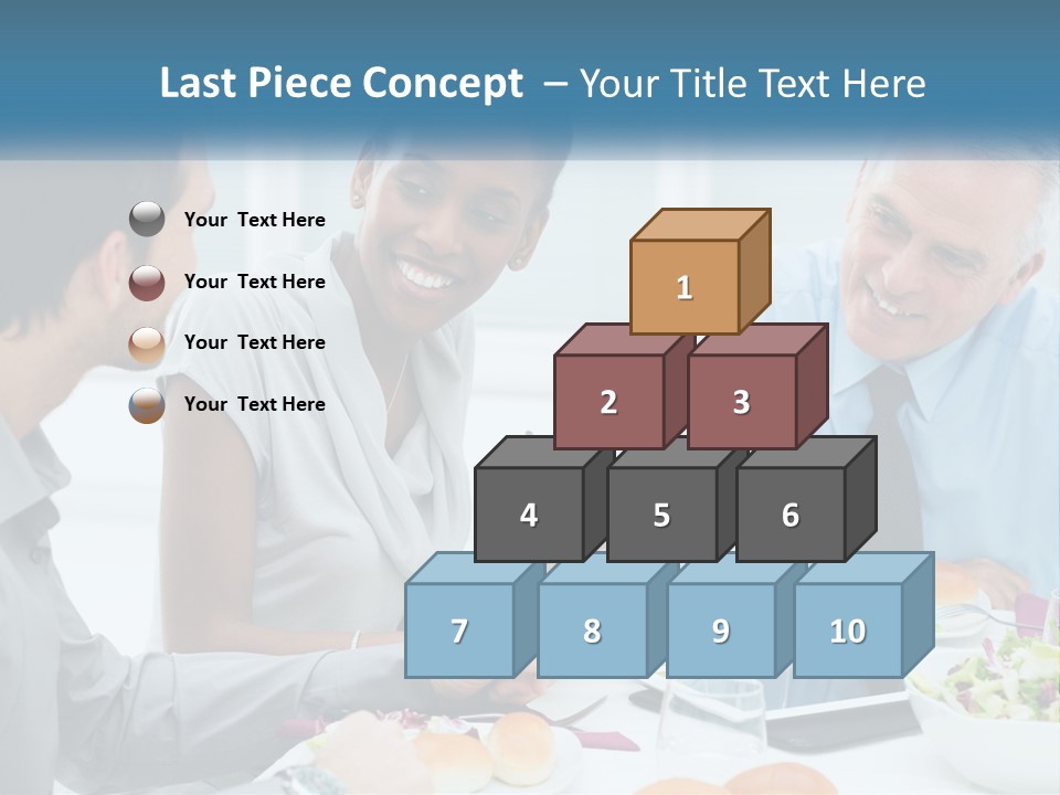 Family Sea Sunrise PowerPoint Template