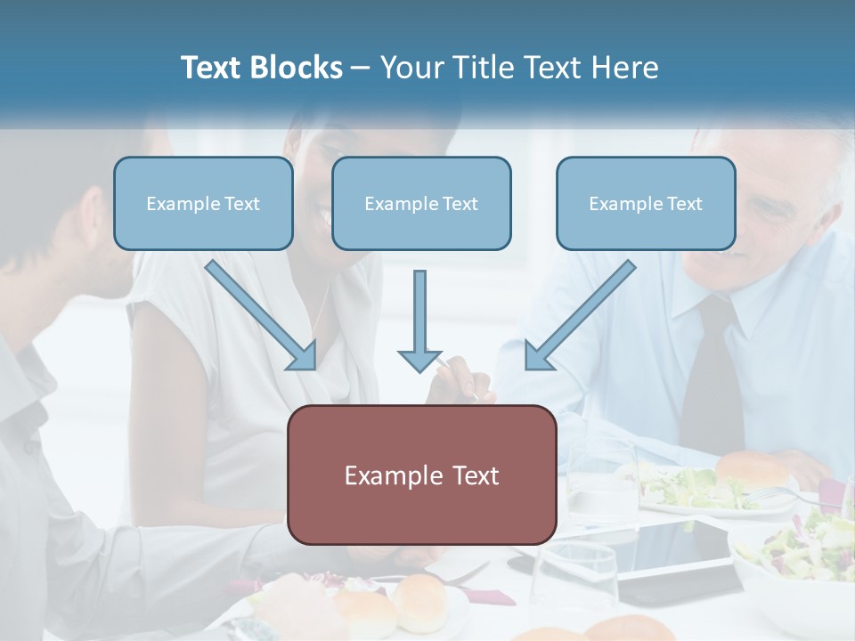 Family Sea Sunrise PowerPoint Template