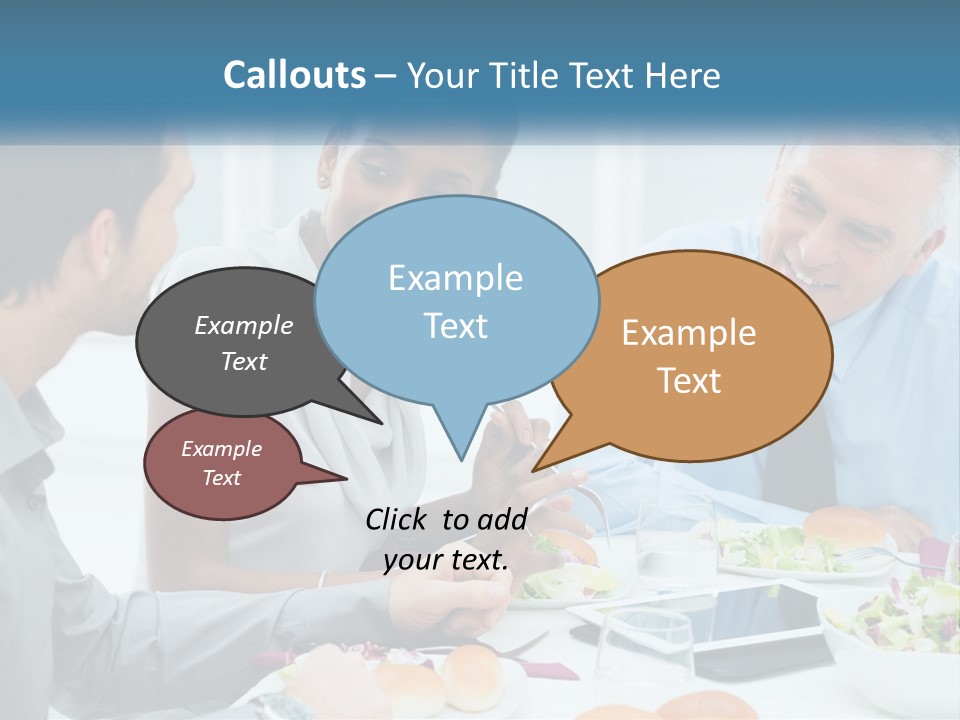 Family Sea Sunrise PowerPoint Template