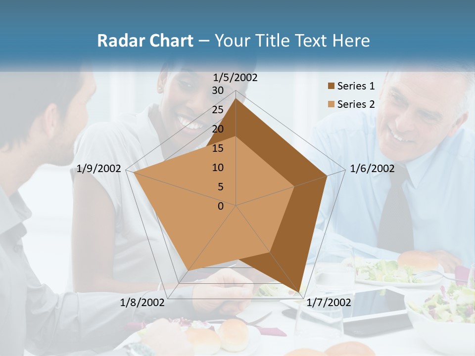 Family Sea Sunrise PowerPoint Template