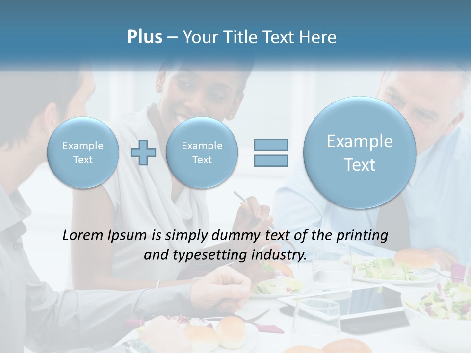 Family Sea Sunrise PowerPoint Template