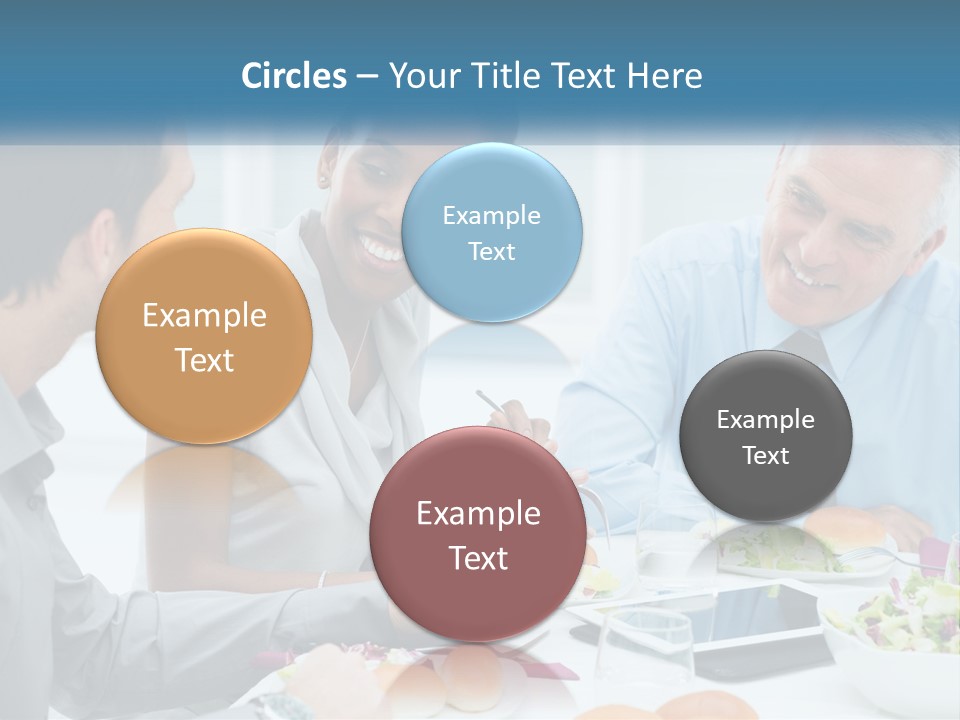 Family Sea Sunrise PowerPoint Template