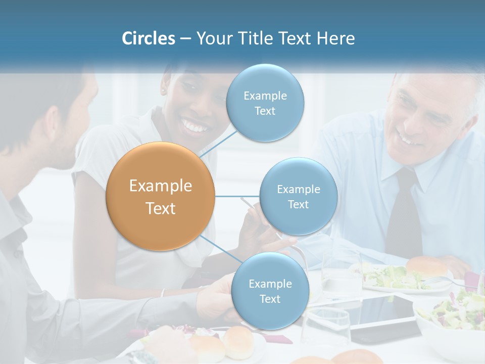 Family Sea Sunrise PowerPoint Template