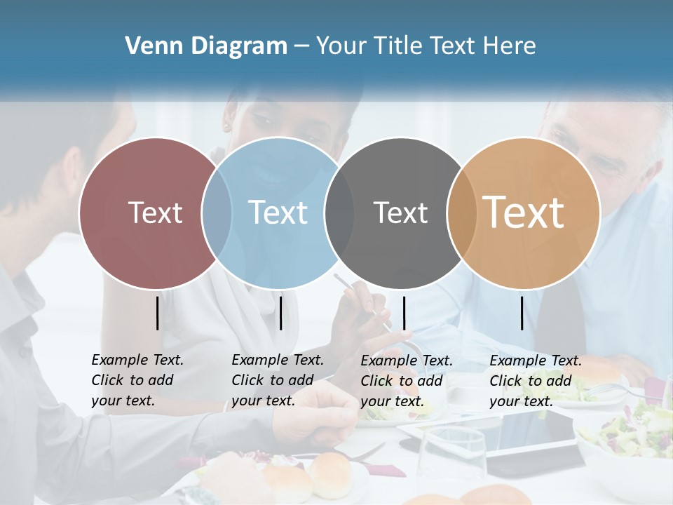 Family Sea Sunrise PowerPoint Template