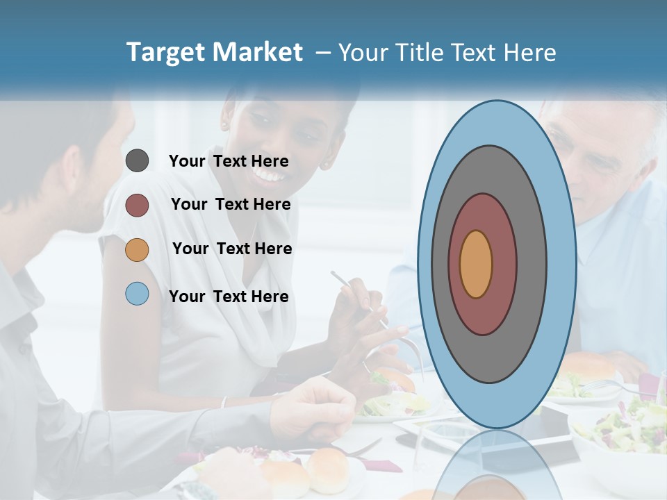 Family Sea Sunrise PowerPoint Template