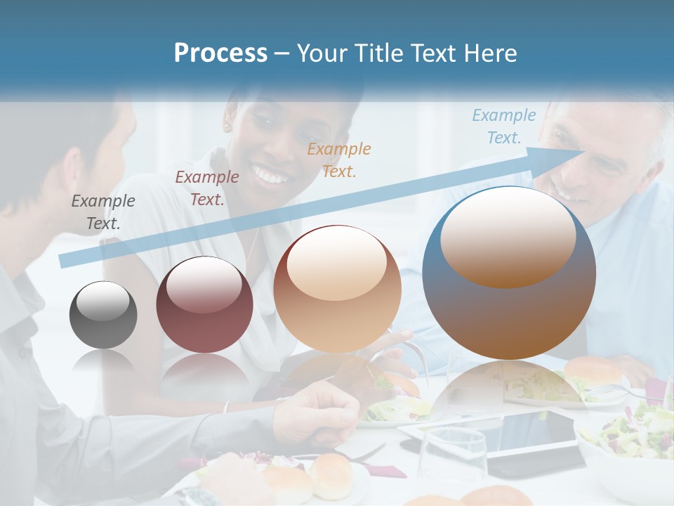 Family Sea Sunrise PowerPoint Template