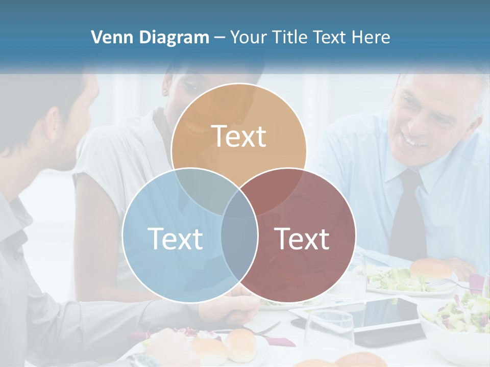 Family Sea Sunrise PowerPoint Template