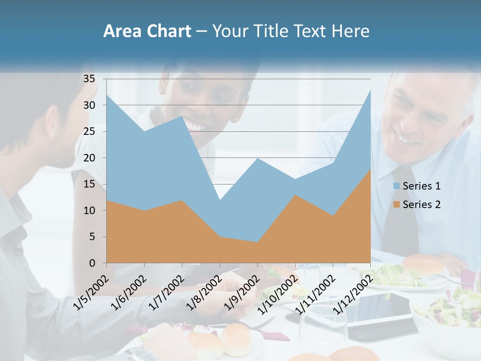 Family Sea Sunrise PowerPoint Template
